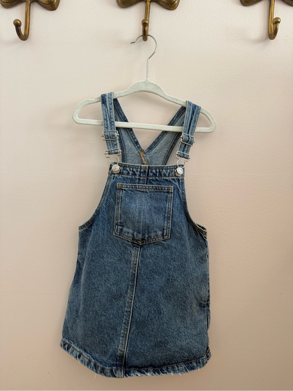Zara kids Denim Overall Dress - Blue